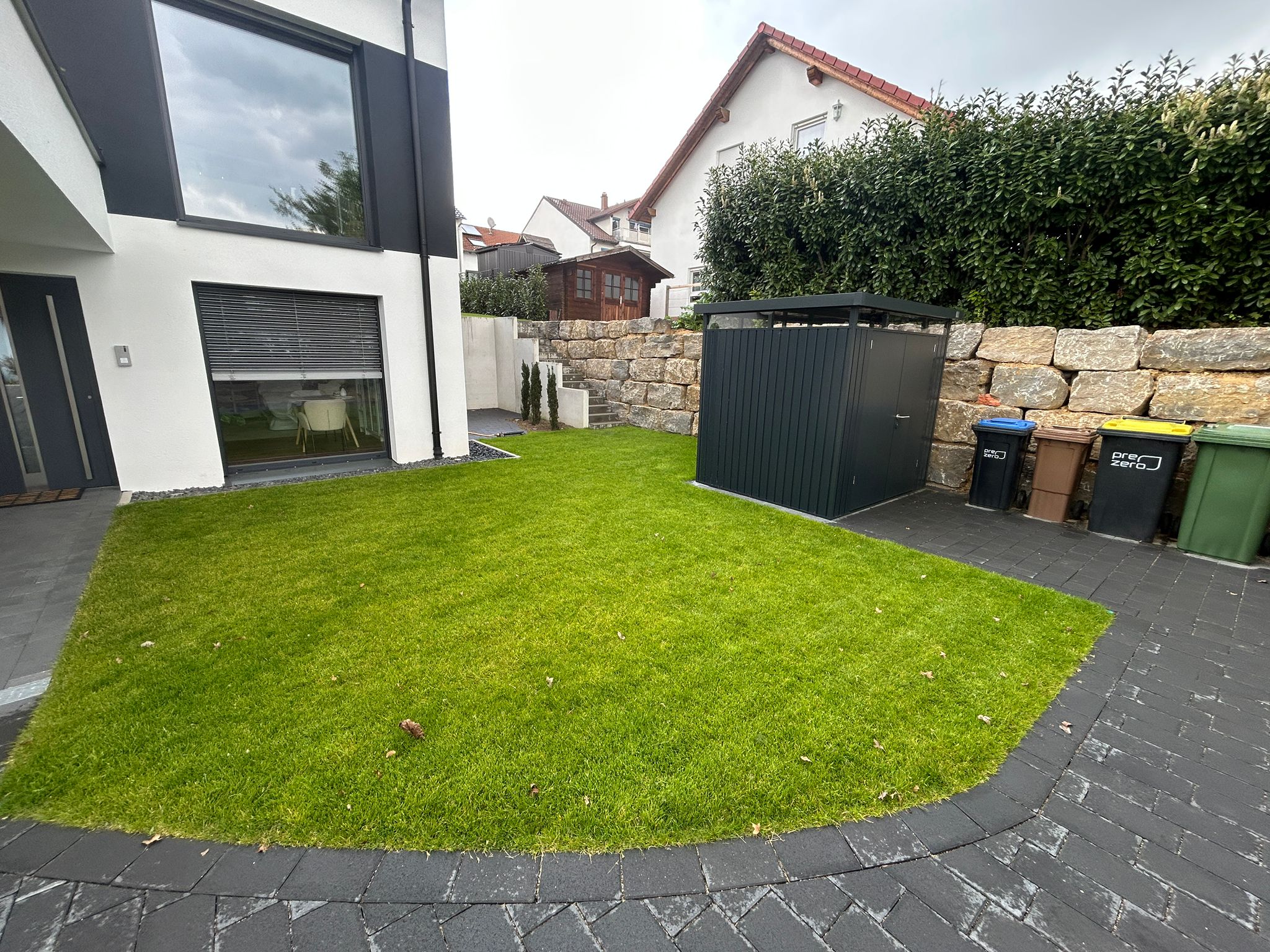 Treppenanlage Draufsicht — Klimek GaLaBau Pforzheim